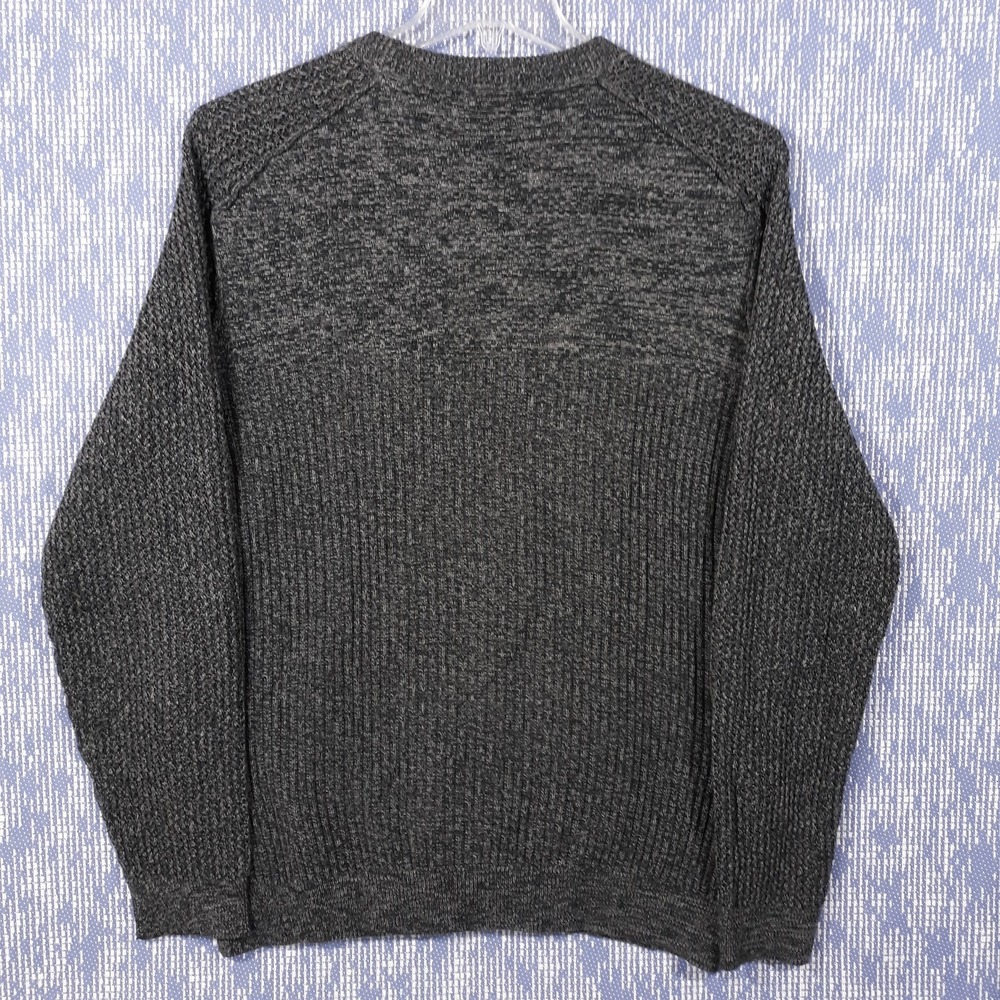 Tommy Bahama Sweater Mens Large Pullover Crew Neck Dark Gray Knit - Picture 8 of 10